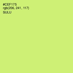 #CEF175 - Sulu Color Image