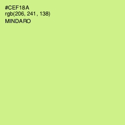 #CEF18A - Mindaro Color Image