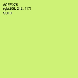 #CEF275 - Sulu Color Image