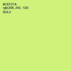 #CEF27A - Sulu Color Image