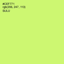 #CEF771 - Sulu Color Image