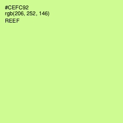 #CEFC92 - Reef Color Image