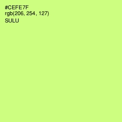 #CEFE7F - Sulu Color Image