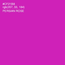 #CF21B8 - Persian Rose Color Image