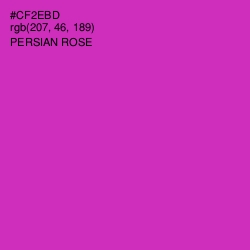 #CF2EBD - Persian Rose Color Image