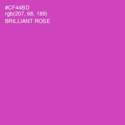 #CF44BD - Brilliant Rose Color Image