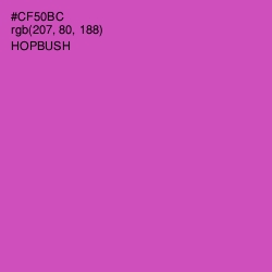 #CF50BC - Hopbush Color Image