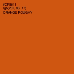 #CF5611 - Orange Roughy Color Image