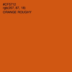 #CF5712 - Orange Roughy Color Image