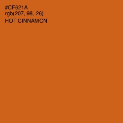 #CF621A - Hot Cinnamon Color Image