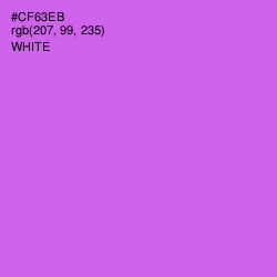 #CF63EB - Heliotrope Color Image