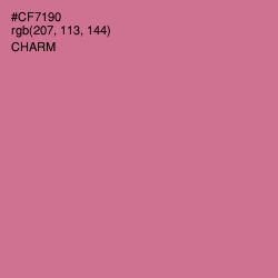 #CF7190 - Charm Color Image