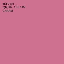 #CF7191 - Charm Color Image