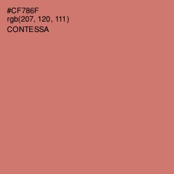 #CF786F - Contessa Color Image