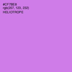 #CF7BE8 - Heliotrope Color Image