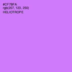 #CF7BFA - Heliotrope Color Image