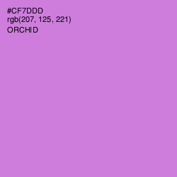 #CF7DDD - Orchid Color Image