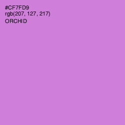 #CF7FD9 - Orchid Color Image