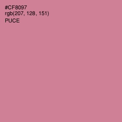 #CF8097 - Puce Color Image