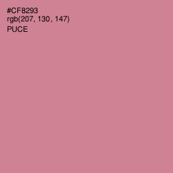 #CF8293 - Puce Color Image