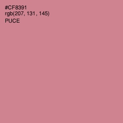 #CF8391 - Puce Color Image