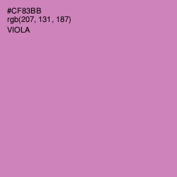 #CF83BB - Viola Color Image