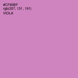 #CF83BF - Viola Color Image
