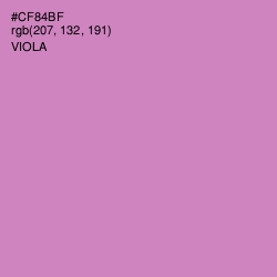 #CF84BF - Viola Color Image