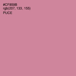 #CF859B - Puce Color Image