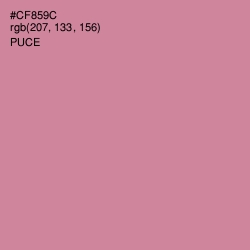 #CF859C - Puce Color Image