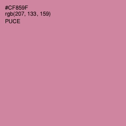 #CF859F - Puce Color Image