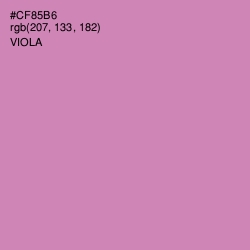 #CF85B6 - Viola Color Image