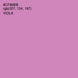 #CF86BB - Viola Color Image