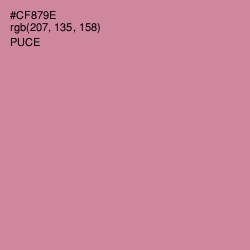 #CF879E - Puce Color Image