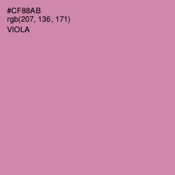 #CF88AB - Viola Color Image