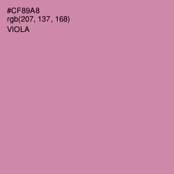 #CF89A8 - Viola Color Image