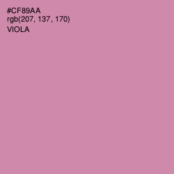 #CF89AA - Viola Color Image
