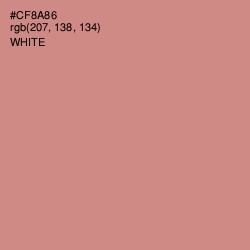 #CF8A86 - Old Rose Color Image