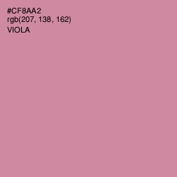 #CF8AA2 - Viola Color Image