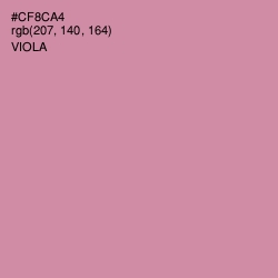 #CF8CA4 - Viola Color Image