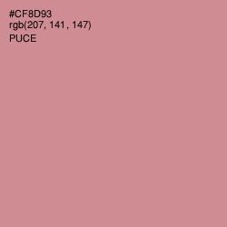 #CF8D93 - Puce Color Image