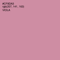 #CF8DA3 - Viola Color Image