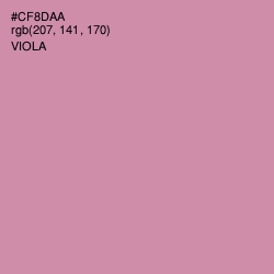 #CF8DAA - Viola Color Image