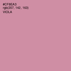 #CF8EA3 - Viola Color Image