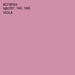 #CF8FA9 - Viola Color Image