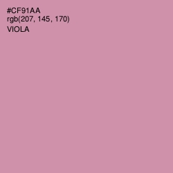 #CF91AA - Viola Color Image