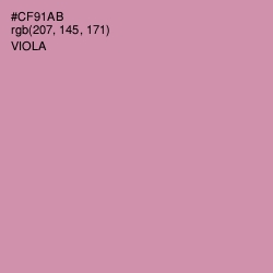 #CF91AB - Viola Color Image