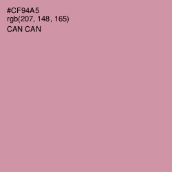 #CF94A5 - Can Can Color Image