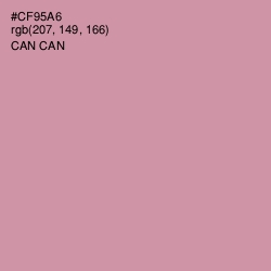 #CF95A6 - Can Can Color Image