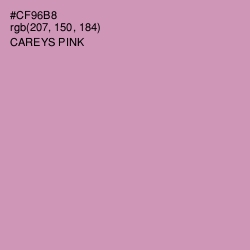 #CF96B8 - Careys Pink Color Image